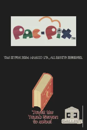 Pac-Pix (Japan) screen shot title